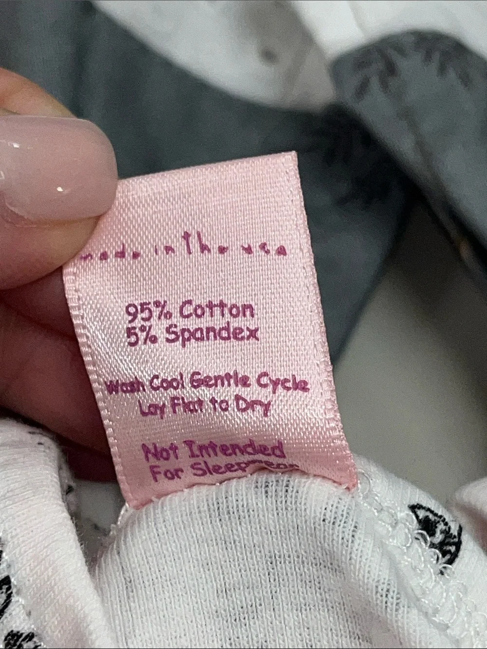 Giggle Moon White Black Toile Romper with Pink Yoke